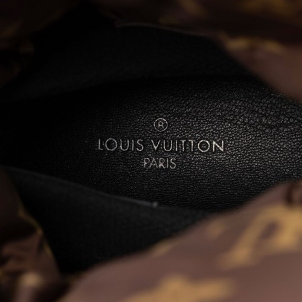 GIFTABLE! $1150 LOUIS VUITTON Monogram Nylon Pillow Comfort Boots - Size 7 / 37 - Picture 7 of 17